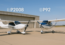 Tecnam P2008 vs P92: Which LSA Makes the Better Primary Trainer in 2025? Side-by-side Tecnam trainers—P2008 (composite) vs P92 (aluminum)—parked on a sunny ramp